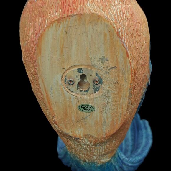 Bluebird Statue Birdfeeder Bird Seed Resin Patio Lawn Garden Home Decor NEW - Picture 9 of 9